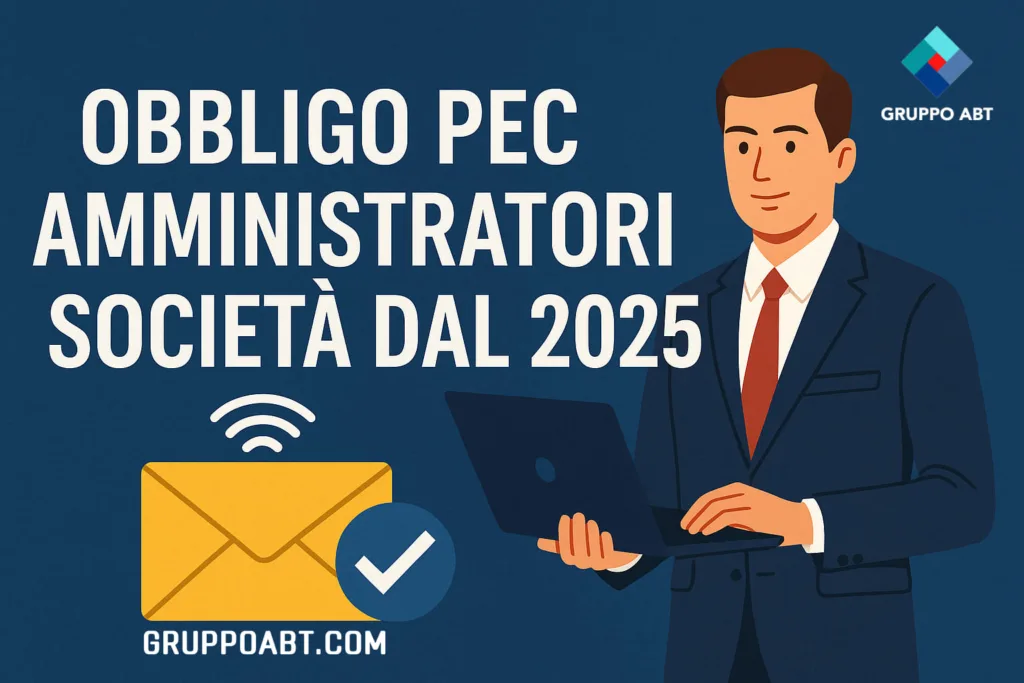 Dal 2025 c'è l'obbligo PEC Amministratori Società